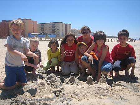 Group foto from the summer 2007  in Tarifa