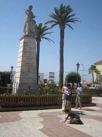 A historical monument in Tarifa