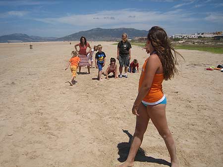 The playa los Lances can be considered one of the nicest beach in Spain