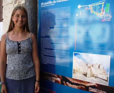 At the Castillo de Guzman el Bueno